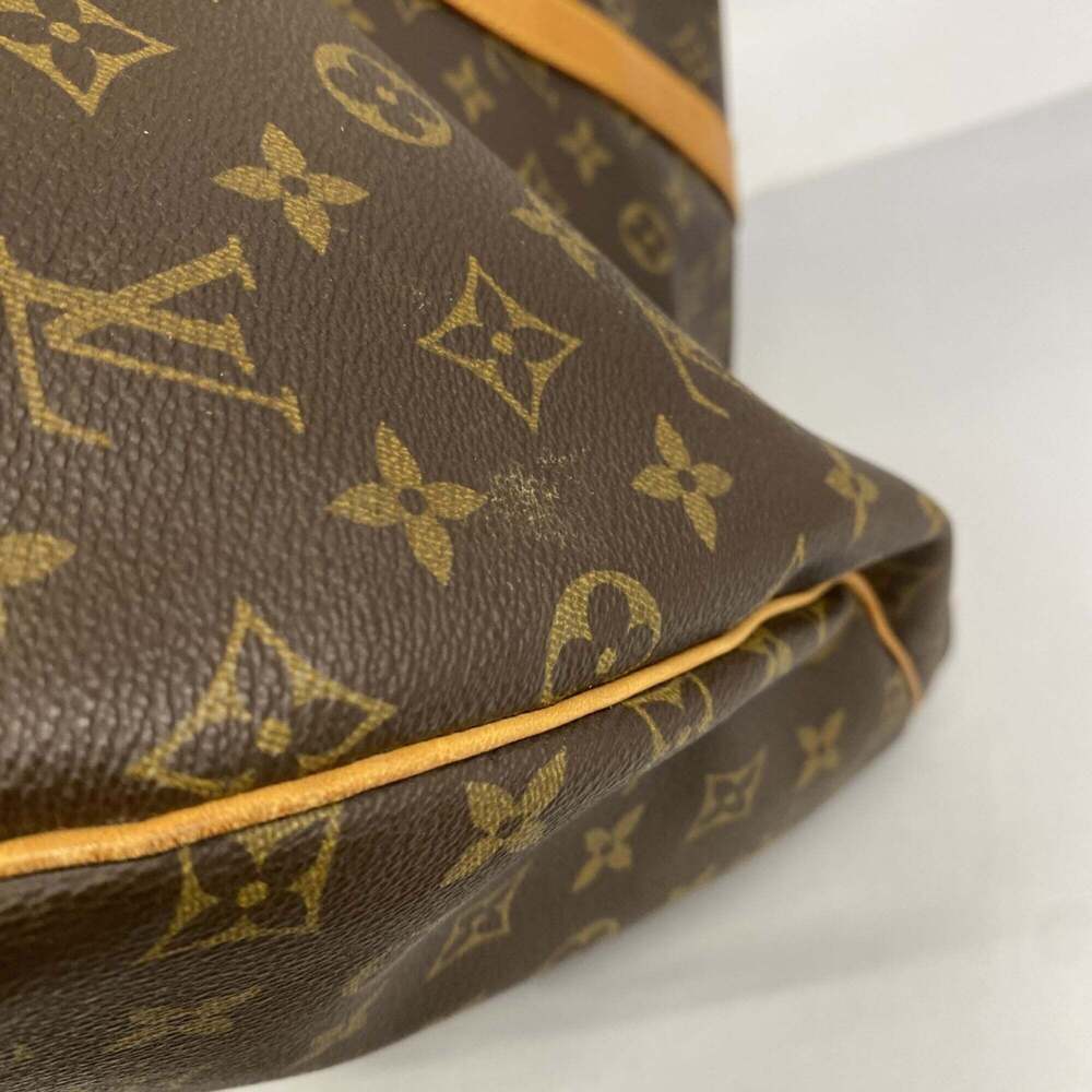 LOUIS VUITTON Brown Monogram Keepall 55 Boston Bag - Picture 7 of 13
